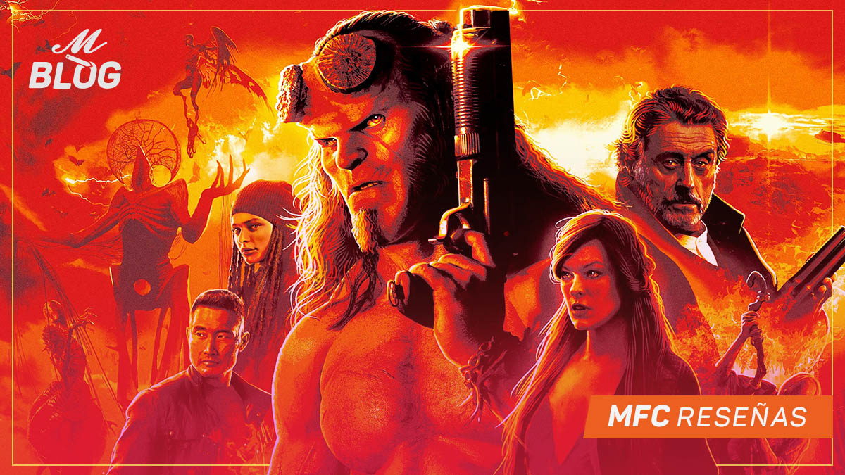 el cartel de hellboy del ejército dorado