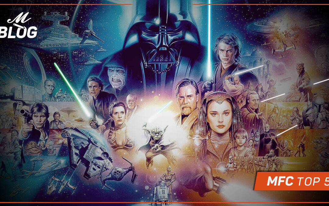 Cinco formas de ver os filmes do Star Wars – MFC TOP 5