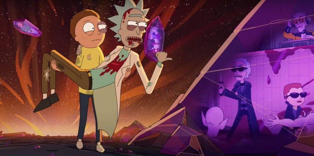 Alien World-Rick and Morty Live Wallpaper 