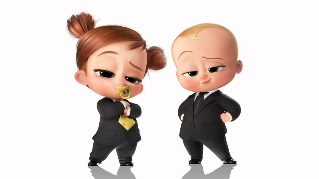 Article cover "Nepo babies: The only way to fame?" with a cartoon of two babies in suits.
