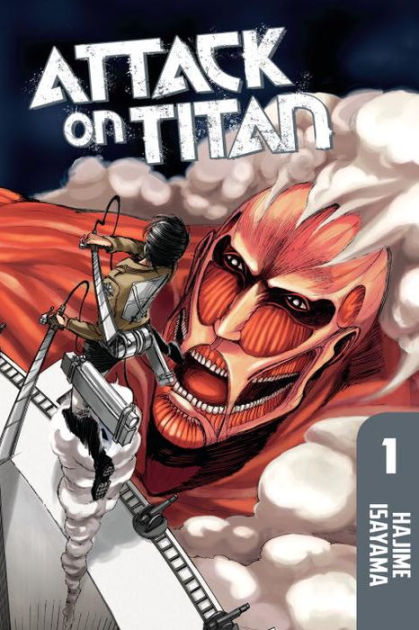 Capa do primeiro mangá de Attack on Titan