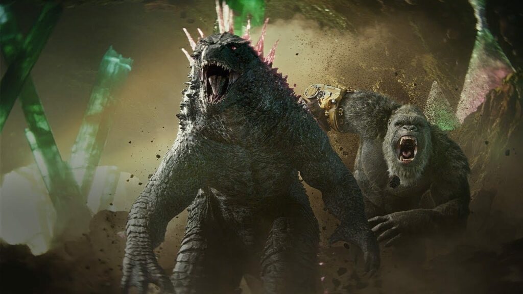 Pôster de Godzilla e Kong: O Novo Império 