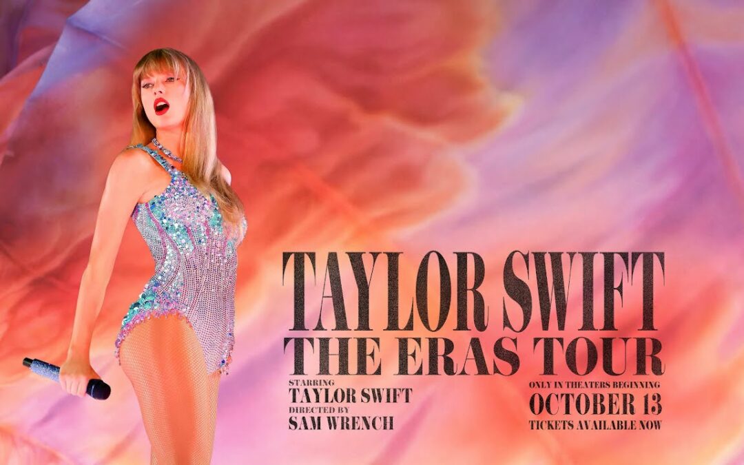O aniversário é da Taylor, mas quem ganha o presente é você… Taylor Swift: The Eras Tour!
