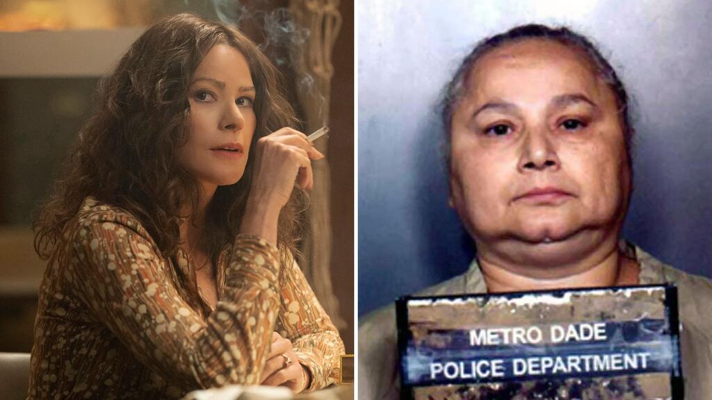 Sofía Vergara como Griselda y la verdadera Griselda Blanco
