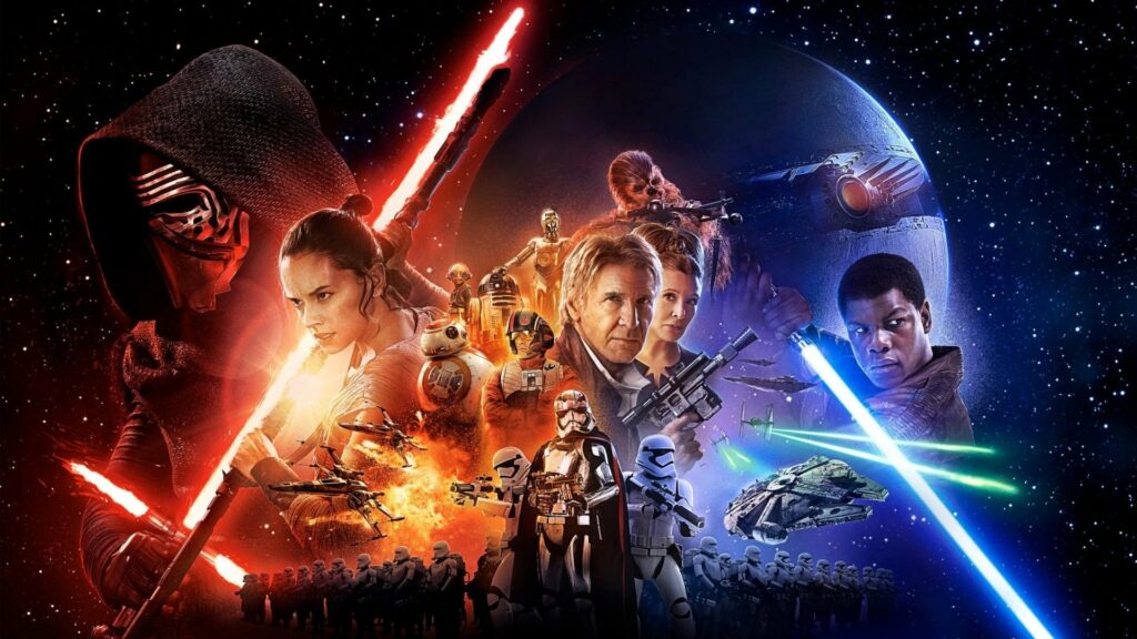 Star Wars: El Despertar de la Fuerza fue estrenada en el año 2015 y se sitúa 30 años después de Star Wars: El Retorno del Jedi. 