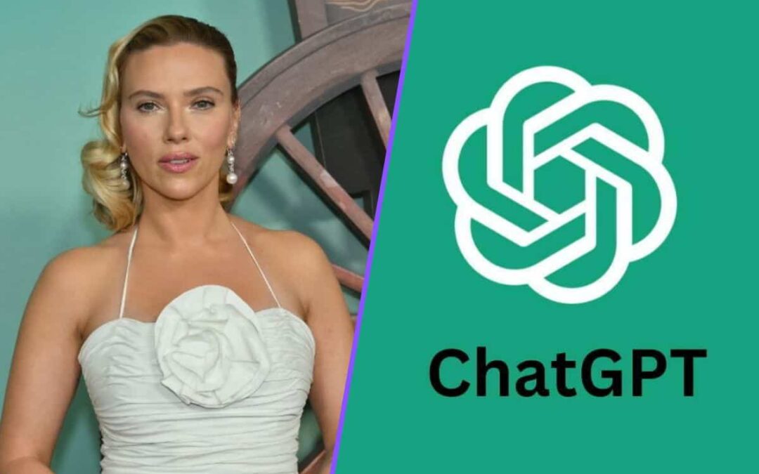 Scarlett Johansson quiere demandar al ChatGPT por usar una voz “similar” a la suya