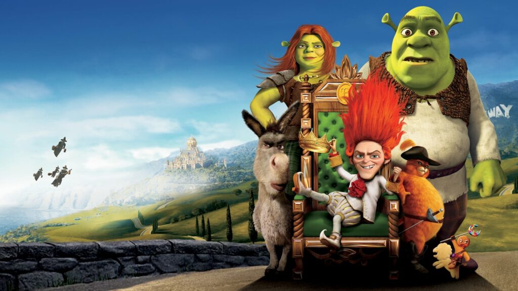 ALT:  In 2010 the installment of "Shrek: Forever After"
